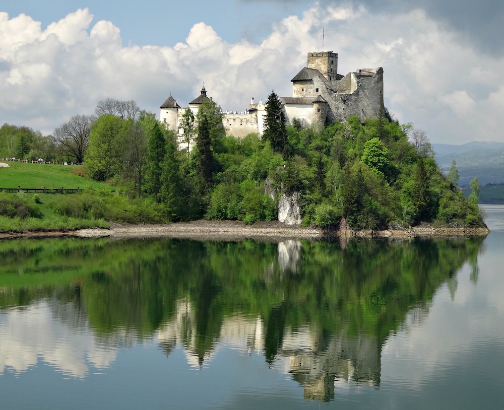 The Polish castle of Niedzica-Zamek