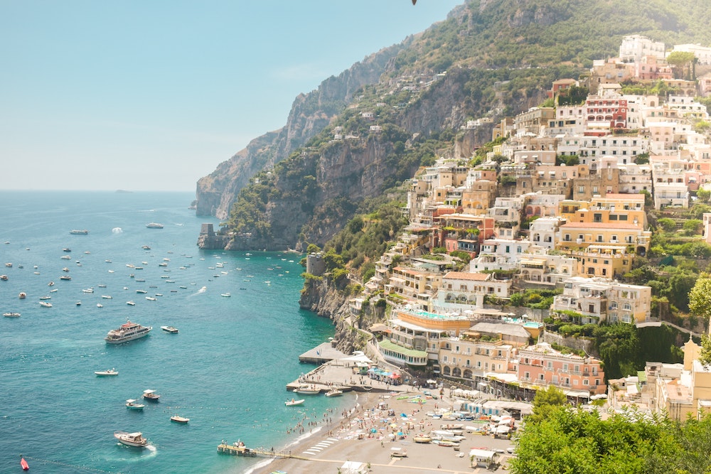 visit the blue waters of the amalfi coast when you stay in a luxury italian villa